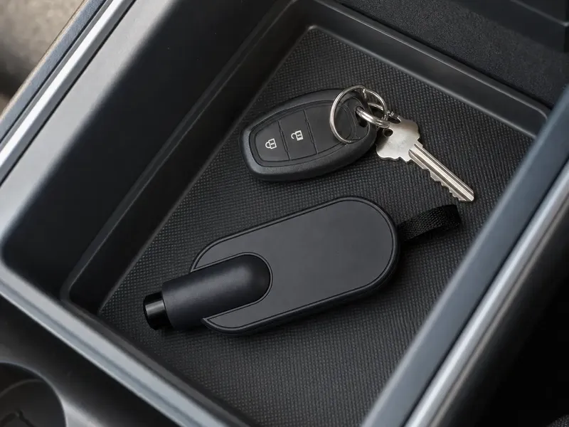 TerraStrike escape tool held between two fingers